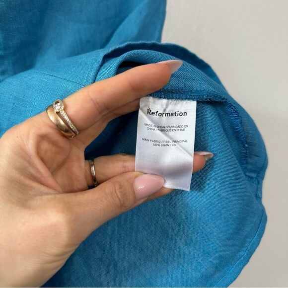 Reformation Karina Top and Veranda Linen Skirt - Picture 11 of 12